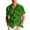 #46-Green, variant on Ceisia Unisex Aloha Hawaiian Shirt Tropical Print Short Sleeve Button Down Casual Beach Vacation Gift Shirt