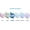 Deep Arctic Blue, variant on ROSEKIND Cooling Comforter for Hot Sleepers, OEKO-TEX Certified Lightweight Blanket, Soft & Breathable Cooling Quilt, 80x90in, Iced Lavender