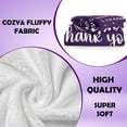 thumbnail image 2 of Thank You Gifts For Women/Men, Purple Gift Blanket 60"X50", Employee Appreciation Gifts, Farewell Gifts For Coworkers/Friends, Inspirational Gifts For Women, Christmas Birthday Gifts For Women, 2 of 7