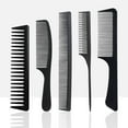 thumbnail image 2 of Styling Hair Comb 5pcs Hair Stylists Professional Styling Comb  Set Variety Pack Great For All Hair Types & Styles, 2 of 6