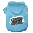 thumbnail image 3 of Mirage Pet 62-45 XXXLBBL My Kind of Gas Screen Print Pet Hoodies, Baby Blue - 3XL 20, 3 of 3