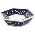 thumbnail image 4 of Benjara Elegantly Crafted Bath Accessories - Blue and White (Set of 4), 4 of 5
