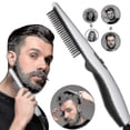 thumbnail image 2 of Peine eléctrico para alisar la barba, peinado rápido para hombres, el mejor regalo, Changzhao, novedad de 2023, 2 of 5