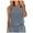 Light Blue, variant on CHGBMOK Womens Tank Tops Solid and Linen Round Neck Tank Top S-2XL