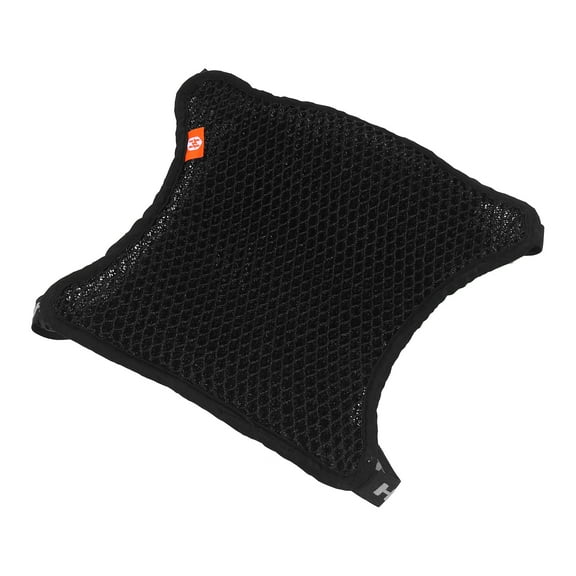 34x30cm Size L Motorcycle Seat Cover Breathable Double Layer Motorbike Seat Cushion Pad 3D Mesh Black