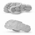 thumbnail image 4 of WAYUTE Women Sandals Travel Friendly Slip On Sandals for Beach Flip Flops with Sole for Couples and Adventures Casual Summer, 4 of 7