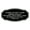 Black, variant on Victorian Please Do Not Flush Etiquette Sign (Walnut) - Small 3" X 6"