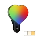 thumbnail image 1 of Clip-On LED Selfie Ring Light for Phone, RGB Rechargeable Fill Light for Makeup, Photo, Video Conferences & Vlogging, Portable Laptop Lighting for Photography & Live Streaming, 1 of 8