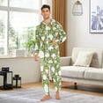 thumbnail image 5 of Cute Frogs Adult onesie Pajamas, Crystal Velvet Ultra Soft Warm Jumpsuit for Men and Women, 5 of 7