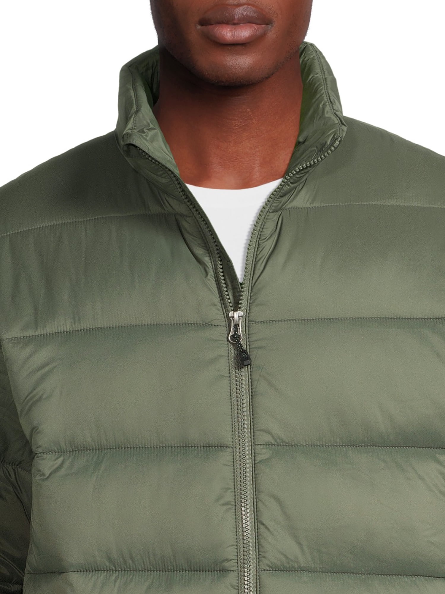 Swiss Tech Men's and Big Men's Packable Puffer Jacket, Sizes S-3XL