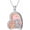 AnimalCompanionship 4, variant on AOBOCO 925 Sterling Silver Animal Companion Series Opal Necklace for men and Women Giraffe/Tiger/Dog/Cat/Bear/Deer/Cow/Fox