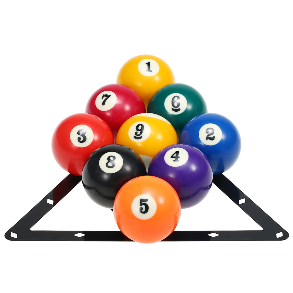 Lepeuxi 6pcs 1pcs Magic Ball Rack Billard Rack Sheet Cue Ball Rack Triangle Cue Ball Accessoire 8/9/10 Ball Combo Pack 