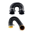 thumbnail image 1 of Conducto Flexible Del Tubo de La Manguera de Del Tubo de Admisión de Aire Frío Automático 2PCS, Dorado + Negro shamjiam Tubo de admisión de aire frío flexible, 1 of 8