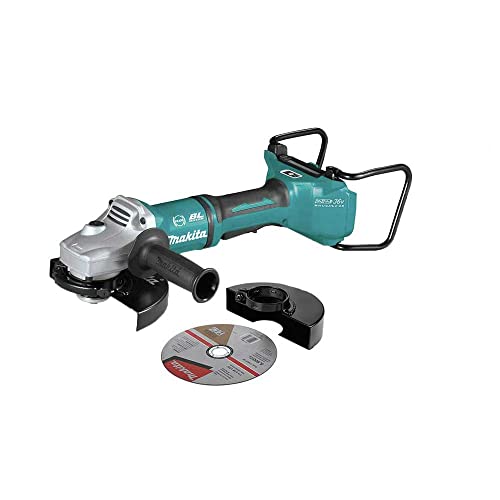 Makita XAG22ZU1 36V Brushless Cordless Cut-Off/Angle Grinder - Paddle Switch, Electric Brake, AWS | Tool Only