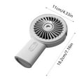 Small Oscillating Fan Plug in Quiet Cool Whole Fan Dorm Fans for Room