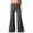 Dark Gray, variant on kaondbfi Coral Fold Over Yoga Pants On Solid Wide Leg Loose Fit Pants with Ruched Waist for Yoga Sports Everyday
