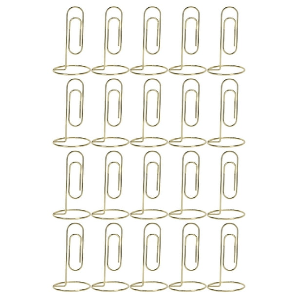30 Soportes Para Números De Mesa En Forma De Corazón (Metal Dorado) – Ideal Para Bodas Y Restaurantes