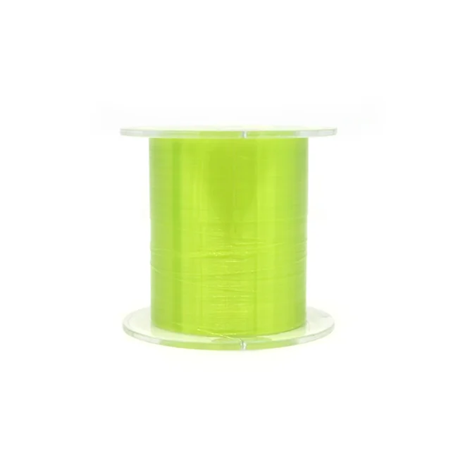 Ligne de Pêche 500m Tout pour l'Été Monofilament Nylon Super Résistant Matériel Mer Fluorocarbone 2-25LB Vert Clair 2.0