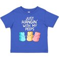 thumbnail image 3 of Inktastic Easter Hangin' with My Peeps Boys or Girls Toddler T-Shirt, 3 of 5