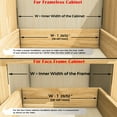 thumbnail image 2 of Berta 15 inch Soft Close Full Extension Under Mount Drawer Slide with Screws (10 Pairs), 2 of 8
