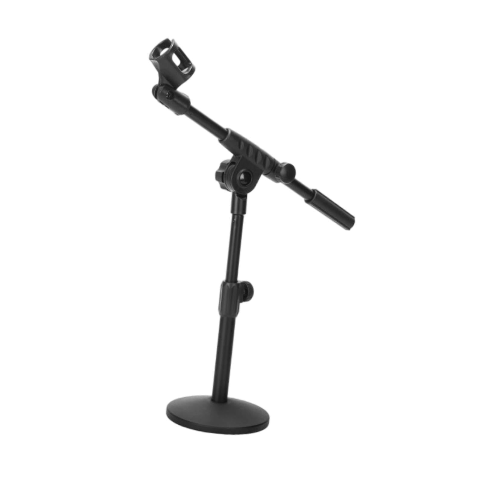 JWQFBC Microphone Stand Detachable Versatile Microphone Floor Stand with Round Base for Microphone holder