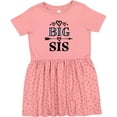 thumbnail image 3 of Inktastic Big Sis Girls New Sister Announcement Girls Toddler Dress, 3 of 5