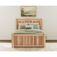 thumbnail image 5 of A-America Amish Highlands Solid Wood King Arch Panel Storage Bed in Natural, 5 of 14