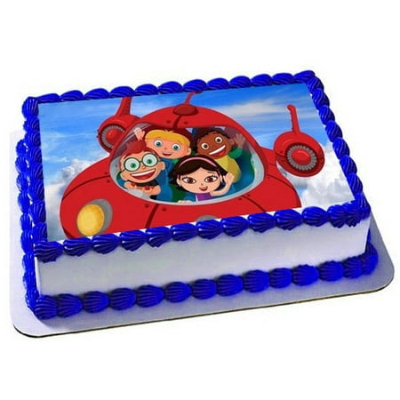 little einsteins 7 5 round cake cupcake edible sheet image birthday