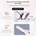 thumbnail image 4 of Recortador de cejas eléctrico para mujeres, recortador de cejas para mujeres, afeitadora para mujeres, recortador de cejas para mujeres, 4 of 6