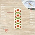 thumbnail image 3 of 6 Set Bohemian Cross Stitch Bookmark Kit Geometric Pattern Bookmarks Cross Stitch Kits for Beginners Stamped Embroidery Bookmarks Cross Stitch Kits for Adults, 3 of 7