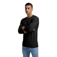 thumbnail image 4 of GIRUNS Men's CrewNeck Sweater Slim Fit Lightweight Long sleeve Sweatshirts Soft Casual Pullover Sweater For Men, 4 of 5
