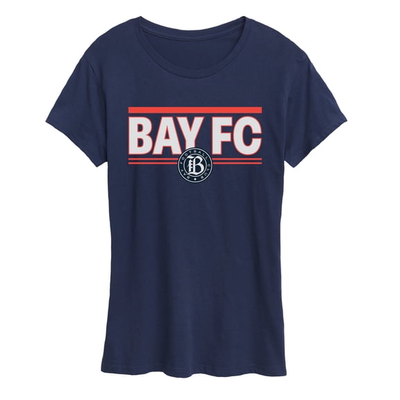 National Women's Soccer League - Bay FC Modern Club Short Sleeve Graphic T-Shirt