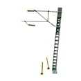 thumbnail image 1 of MERIGLARE Model Railway Scenery Power Pole Decorative Train Track Accessories HO Scale A A, 1 of 9