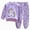R599-Purple, variant on NOLDARES Toddler Baby Kid Girls Cute Outfits Clothing 2pcs Fall Set Long Sleeve Crewneck Tee and Pants Clothes(Purple,5-6 Y)