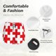thumbnail image 4 of Balery Red Cross 1 Pantalones cortos deportivos para mujer con forro y dos bolsillos, elásticos, para entrenamiento, gimnasio, yoga-Medium, 4 of 7
