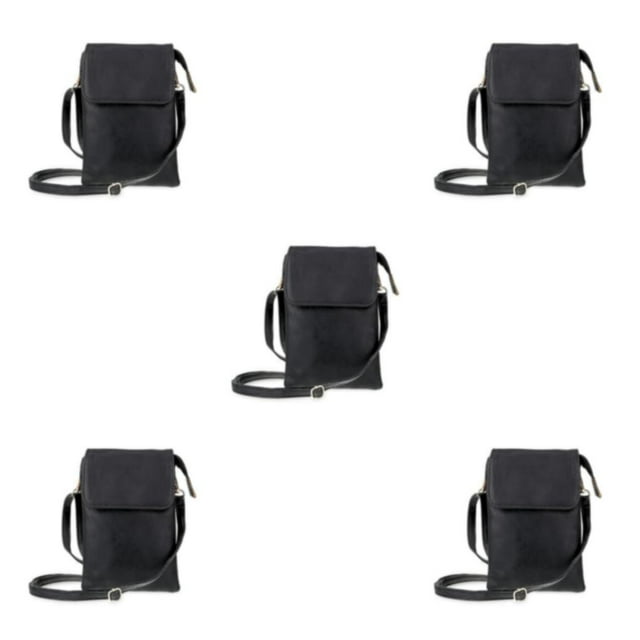 tamizeot Phone Crossbody Bag Essentials Secure And Within Reach Fashionable And Practical Crossbody Purse black 5Set