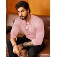 thumbnail image 6 of COOFANDY Men's Long Sleeve Button Up Dress Shirts - Athletic Fitted Slim Fit, 6 of 11