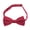 Burgundy, variant on Boy?s 2? Poly Satin Solid Color Adjustable Pre-tied Bow Tie, Multiple Colors Available