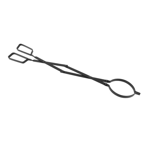 Heavy,Duty Iron Fireplace Tong With Enlarged Clamp, Log Grabber For Indoor/Outdoor Use