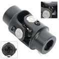 thumbnail image 6 of 3/4-36 Spline X 3/4" DD U-Joint Black Universal Steering Shaft For Chevy Ford VW, 6 of 8