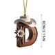 thumbnail image 5 of Decoraciones Del Árbol de Navidad Decoración Del Árbol de Navidad de 26 Letras Colgante Ornamento Del Árbol de Navidad Decoración de Navidad Personalizada Decoración de Navidad, 5 of 6