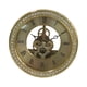 thumbnail image 5 of Movimiento de reloj con engranajes móviles, artesanías de relojes, engranajes de metal expuestos de alta precisión, pieza de repuesto decorativa para Oro, 5 of 8