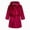 G217-Wine, variant on HFHAPW Boys Girls Robe Kids Flannel Hooded Bathrobe Sleepwear Pajamas Toddler Soft Plush Robes Baby Gifts 2T 3T 4T 5T 6T 7T 8T 9T 10T 11T 12T(Wine,5-6 Y)
