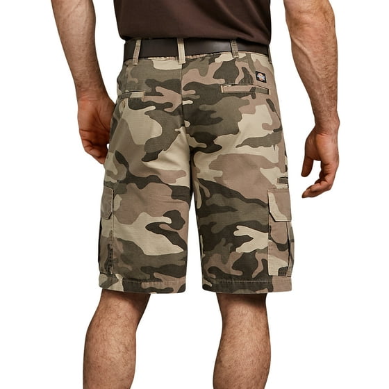 relaxed fit ripstop cargo work short