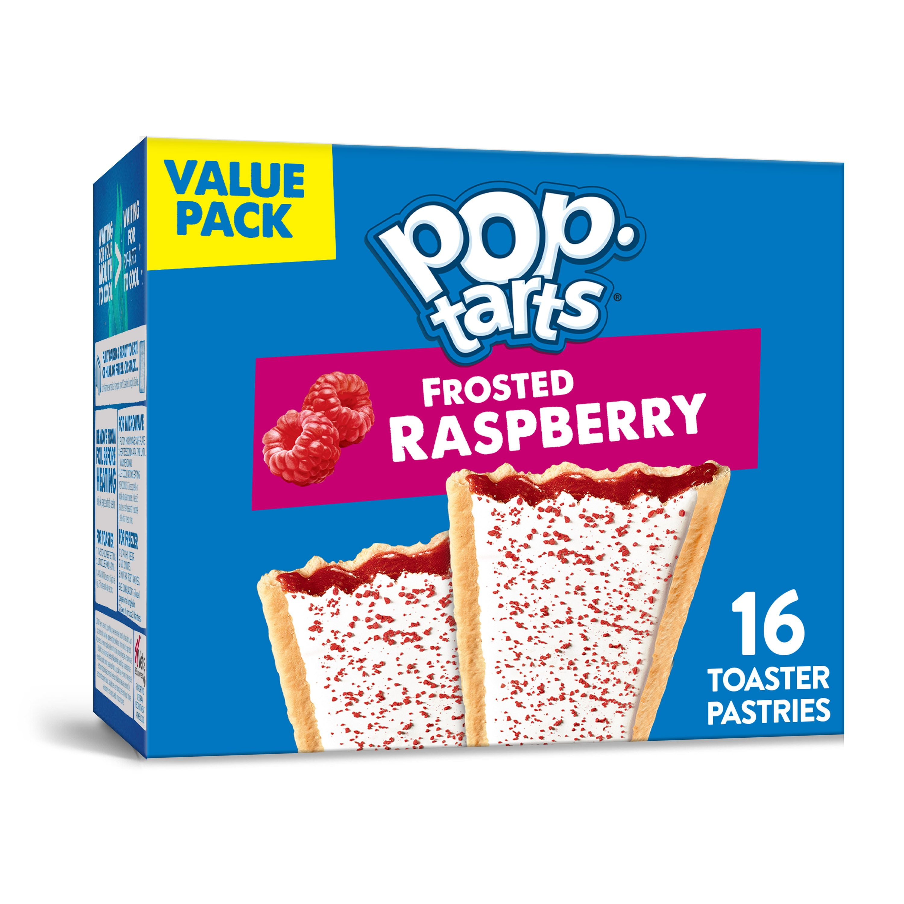 PopTarts Toaster Pastries, Breakfast Foods, Frosted Raspberry, 27oz