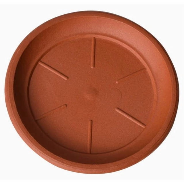 Lekihaqq Deep Thickened Plastic Saucers Plant Saucers For Indoor Outdoor Plants, Heavy Duty Drip Trays For Potted Plants, Multi-Use Water Catcher Trays, White