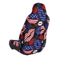 thumbnail image 2 of Wukai American With Lips Full Set Car Seat Covers with Soft Padding Universal Auto Front Seats Protector and Cushion Mat, 2 of 5