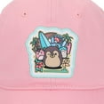 thumbnail image 3 of Squishmallows Beach Scene Cradle Pink Baseball Cap, 3 of 6