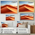 thumbnail image 4 of Designart "In the Desert Sands" Landscapes Floater Framed Wall Art Living Room, 4 of 7