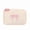 Pink Bow, variant on Embroidered Bow Coin Purse Cute Portable Makeup Bag Portable Travel Storage Bag